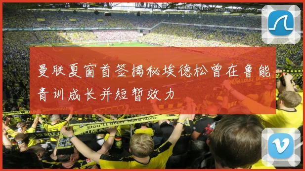 曼联夏窗首签揭秘埃德松曾在鲁能青训成长并短暂效力